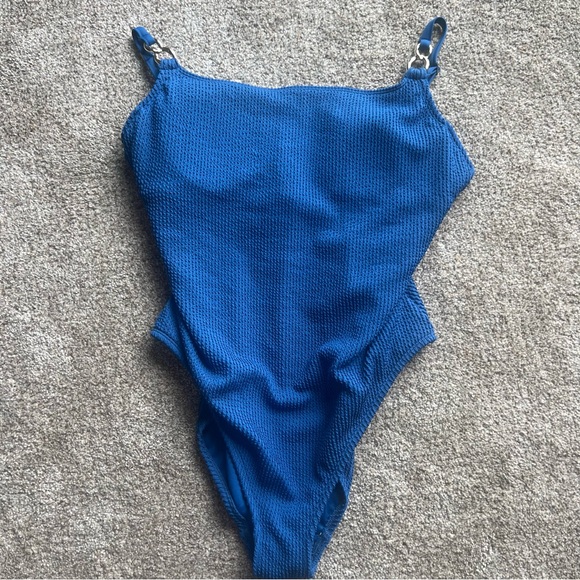 NEW Lilly Pulitzer Womens 14 Alizee One-Piece Barton Blue Swimsuit NWT - Picture 5 of 6